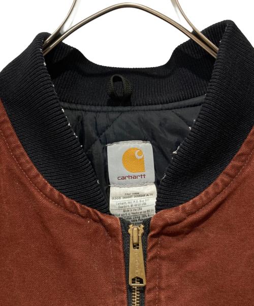 CarHartt（カーハート）CarHartt (カーハート) ダック地ベスト レッド サイズ:2XLの古着・服飾アイテム