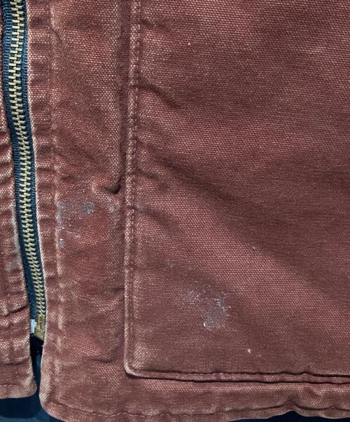 CarHartt（カーハート）CarHartt (カーハート) ダック地ベスト レッド サイズ:2XLの古着・服飾アイテム