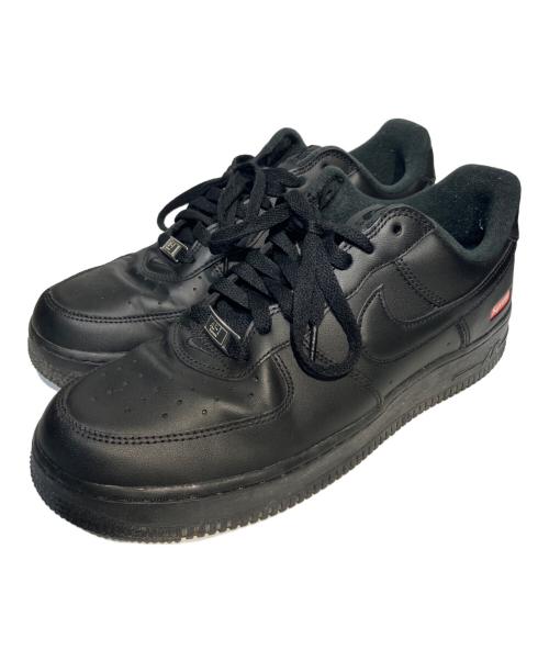 NIKE（ナイキ）NIKE (ナイキ) Supreme (シュプリーム) Air Force 1 Low/Supreme ブラック サイズ:26の古着・服飾アイテム