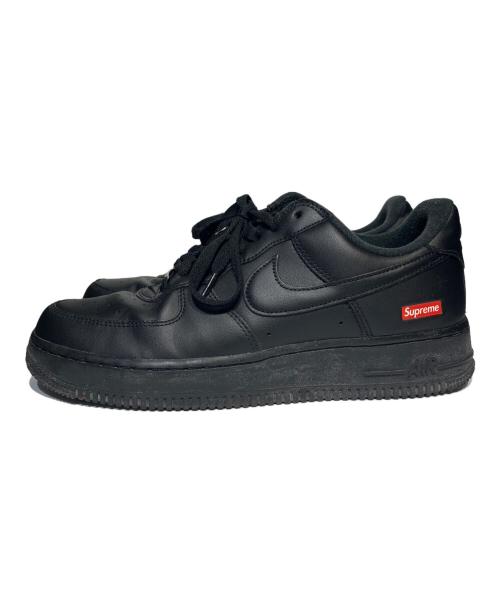 NIKE（ナイキ）NIKE (ナイキ) Supreme (シュプリーム) Air Force 1 Low/Supreme ブラック サイズ:26の古着・服飾アイテム