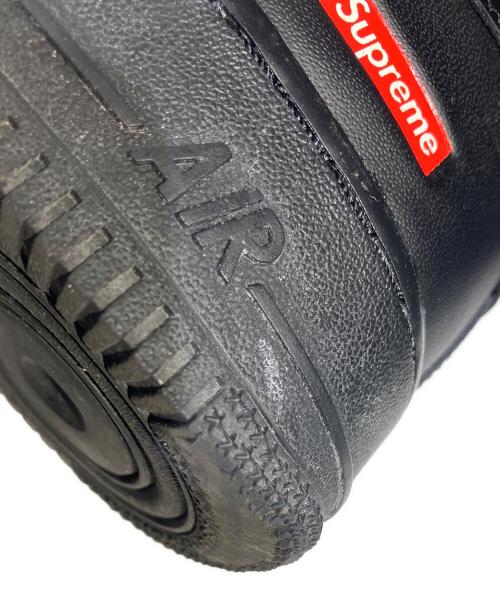 NIKE（ナイキ）NIKE (ナイキ) Supreme (シュプリーム) Air Force 1 Low/Supreme ブラック サイズ:26の古着・服飾アイテム