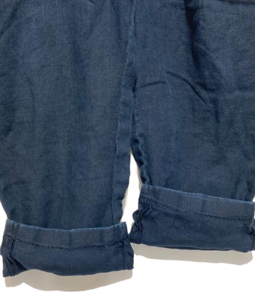 POLO RALPH LAUREN（ポロ・ラルフローレン）POLO RALPH LAUREN (ポロ・ラルフローレン) リネンタックパンツ ネイビー サイズ:38/30の古着・服飾アイテム