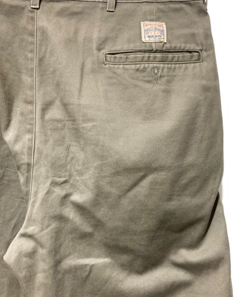 POLO RALPH LAUREN（ポロ・ラルフローレン）POLO RALPH LAUREN (ポロ・ラルフローレン) タックパンツ オリーブ サイズ: 36/36の古着・服飾アイテム