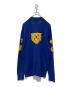 POLO RALPH LAUREN (ポロ・ラルフローレン) バーシティインスパイアーコットンカーディガン ブルー サイズ:M：20000円
