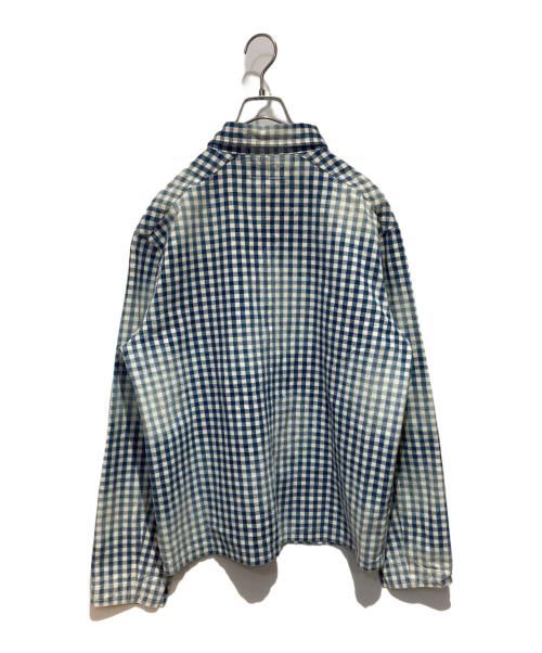 POLO RALPH LAUREN（ポロ・ラルフローレン）POLO RALPH LAUREN (ポロ・ラルフローレン) ギンガムチェックカバーオール ブルー サイズ:Mの古着・服飾アイテム