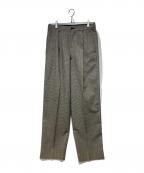 COMME des GARCONS HOMME PLUSコムデギャルソンオムプリュス）の古着「タックパンツ」｜グレー