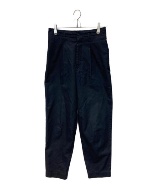 tricot COMME des GARCONS（トリココムデギャルソン）tricot COMME des GARCONS (トリココムデギャルソン) タックテーパードパンツ ネイビー サイズ:Mの古着・服飾アイテム