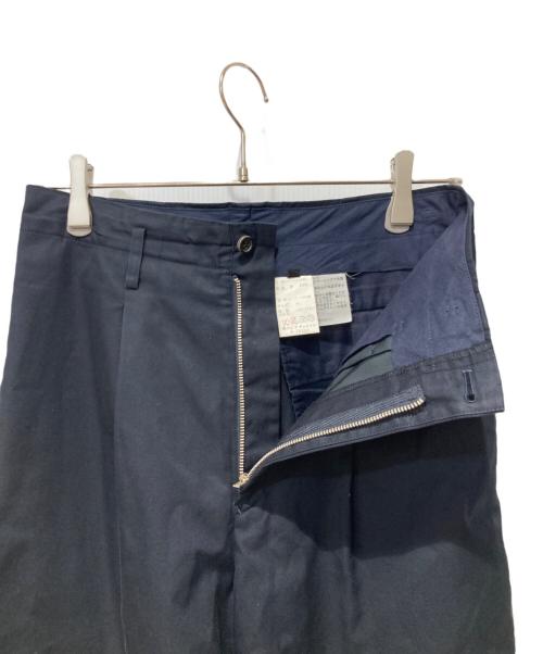 tricot COMME des GARCONS（トリココムデギャルソン）tricot COMME des GARCONS (トリココムデギャルソン) タックテーパードパンツ ネイビー サイズ:Mの古着・服飾アイテム