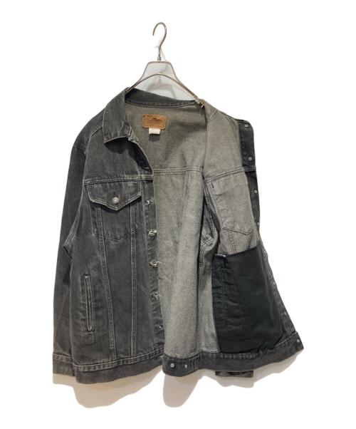 LEVI'S（リーバイス）LEVI'S (リーバイス) デニムジャケット ブラック サイズ:Ｌの古着・服飾アイテム