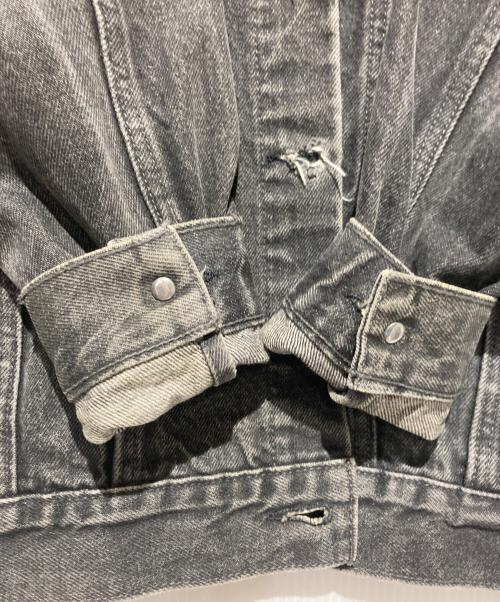 LEVI'S（リーバイス）LEVI'S (リーバイス) デニムジャケット ブラック サイズ:Ｌの古着・服飾アイテム