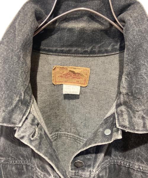 LEVI'S（リーバイス）LEVI'S (リーバイス) デニムジャケット ブラック サイズ:Ｌの古着・服飾アイテム