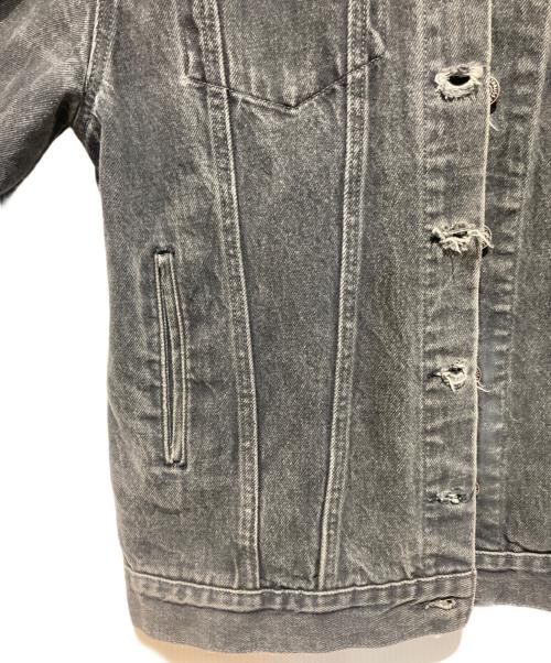 LEVI'S（リーバイス）LEVI'S (リーバイス) デニムジャケット ブラック サイズ:Ｌの古着・服飾アイテム