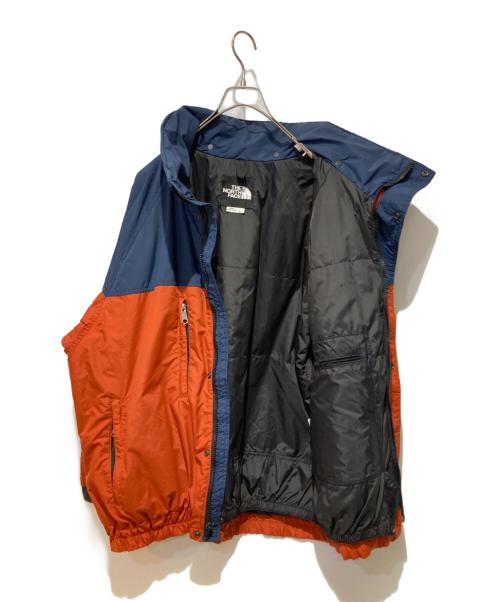 THE NORTH FACE（ザ ノース フェイス）THE NORTH FACE (ザ ノース フェイス) マウンテンパーカー オレンジ×ネイビー サイズ:Ｌの古着・服飾アイテム