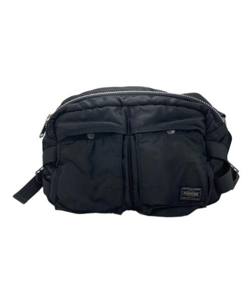 PORTER（ポーター）PORTER (ポーター) ウエストバッグ ブラックの古着・服飾アイテム