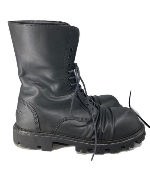 ROMBAUT（ロンバート）ROMBAUT (ロンバート) CRASH BOOT ブラック サイズ:44の古着・服飾アイテム