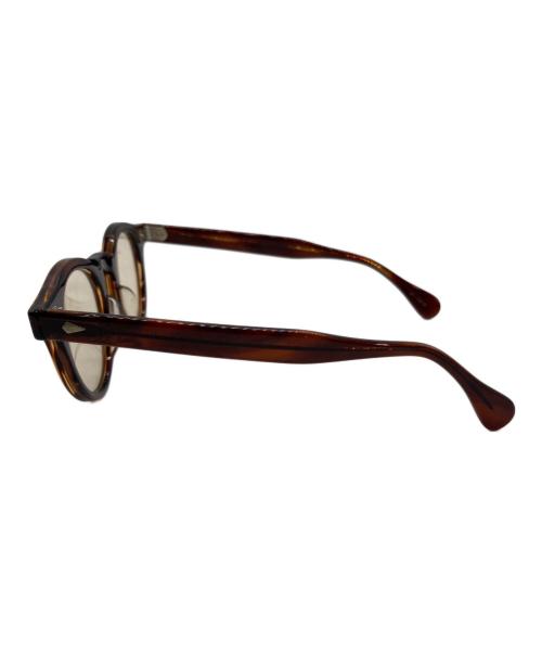 julius tart optical（ジュリアス タート オプティカル）JULIUS TART OPTICAL (ジュリアス タート オプティカル) サングラス ブラウンの古着・服飾アイテム