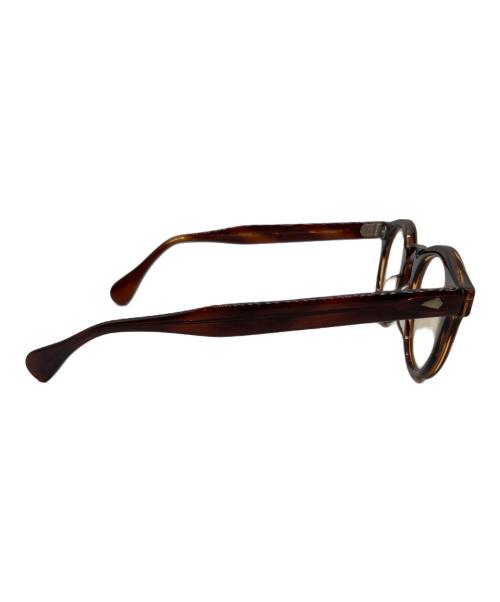 julius tart optical（ジュリアス タート オプティカル）JULIUS TART OPTICAL (ジュリアス タート オプティカル) サングラス ブラウンの古着・服飾アイテム