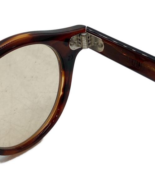 julius tart optical（ジュリアス タート オプティカル）JULIUS TART OPTICAL (ジュリアス タート オプティカル) サングラス ブラウンの古着・服飾アイテム