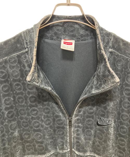 SUPREME（シュプリーム）SUPREME (シュプリーム) NIKE (ナイキ) Velour Track Jacket ブラック サイズ:Lの古着・服飾アイテム