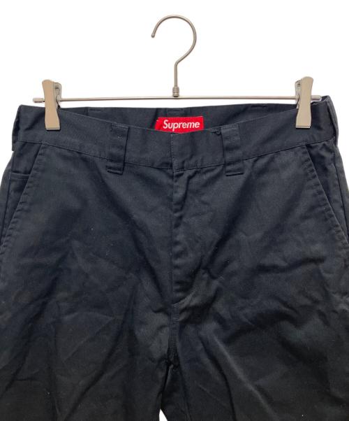 SUPREME（シュプリーム）Supreme (シュプリーム) WORK PANTS ブラック サイズ:30の古着・服飾アイテム