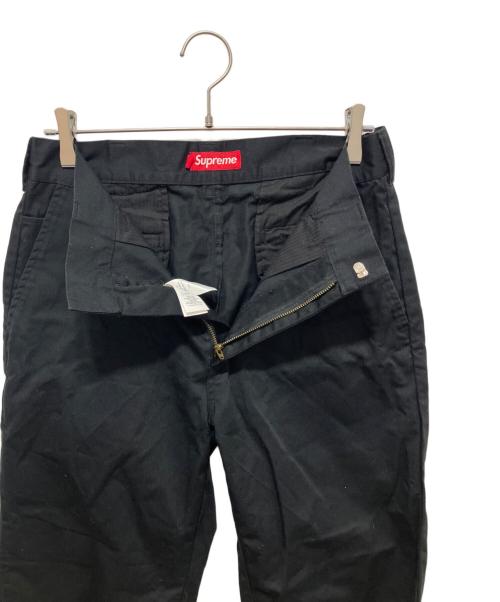 SUPREME（シュプリーム）Supreme (シュプリーム) WORK PANTS ブラック サイズ:30の古着・服飾アイテム