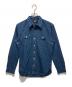 RRL（ダブルアールエル）の古着「デニムワークシャツ」｜ブルー
