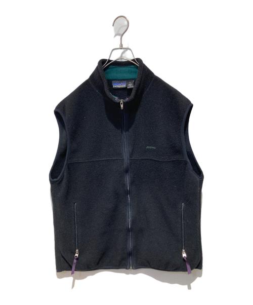 Patagonia（パタゴニア）Patagonia (パタゴニア) シンチラフリースベスト ブラック サイズ:Ｌの古着・服飾アイテム