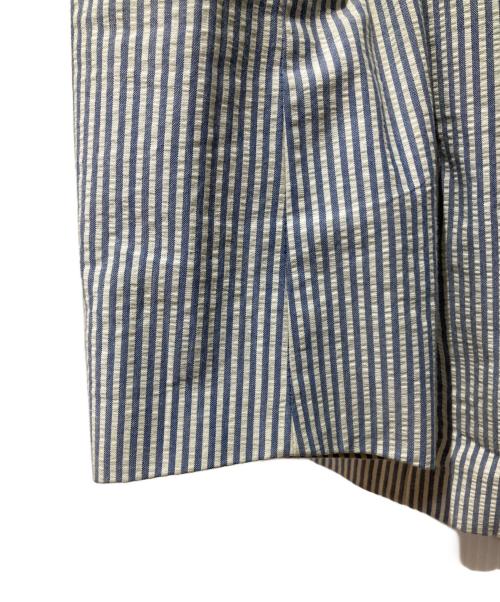 POLO RALPH LAUREN（ポロ・ラルフローレン）POLO RALPH LAUREN (ポロ・ラルフローレン) シアサッカーテーラードジャケット ブルー サイズ:36の古着・服飾アイテム