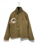 SESSLERセスラー）の古着「N-1デッキジャケット」｜グリーン