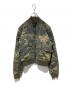 DIESEL（ディーゼル）の古着「カモ柄MA-1ブルゾン」｜オリーブ
