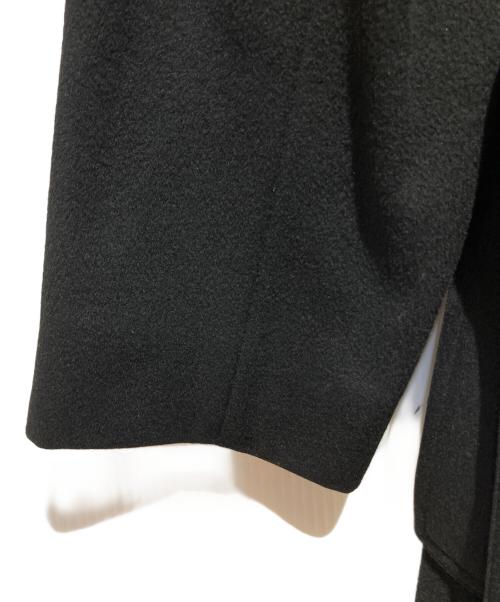 Yves Saint Laurent（イヴサンローラン）Yves Saint Laurent (イヴサンローラン) ウールジップロングコート ブラック サイズ:40の古着・服飾アイテム