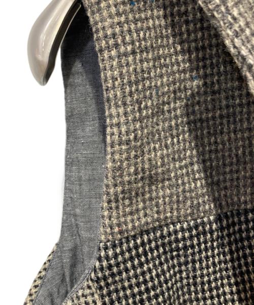 Harris Tweed（ハリスツイード）Harris Tweed (ハリスツイード) ウールツイードジレ グレー サイズ:不明の古着・服飾アイテム