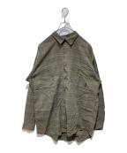 Patagoniaパタゴニア）の古着「Pima Cotton Shirt」｜グリーン