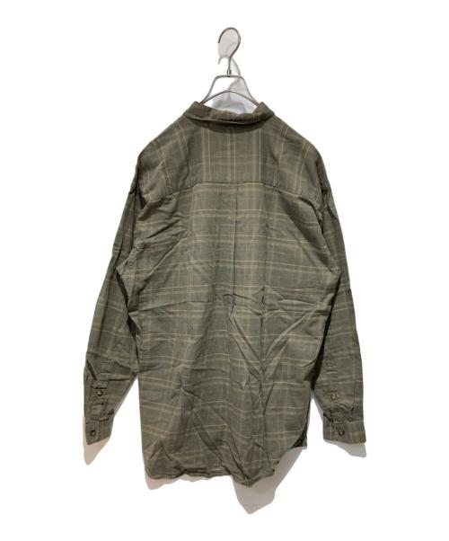 Patagonia（パタゴニア）Patagonia (パタゴニア) Pima Cotton Shirt グリーン サイズ:Ｌの古着・服飾アイテム