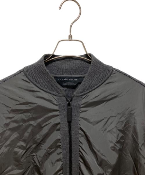 CANADA GOOSE（カナダグース）CANADA GOOSE (カナダグース) WINDBRIDGE FULL ZIP SWEATER グレー サイズ:２XLの古着・服飾アイテム