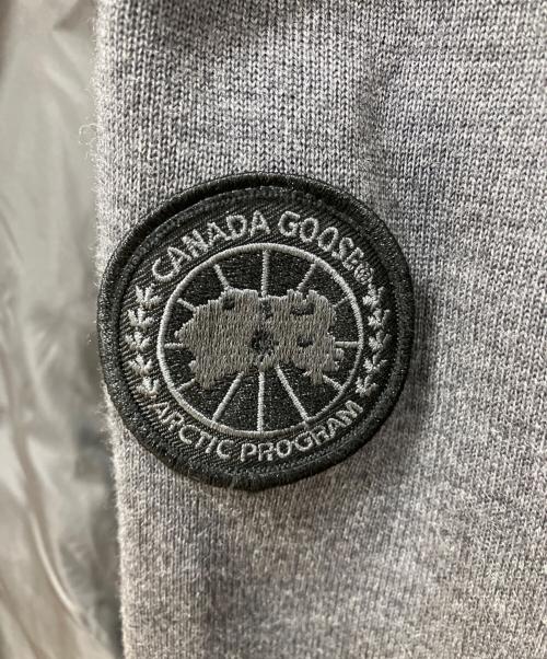 CANADA GOOSE（カナダグース）CANADA GOOSE (カナダグース) WINDBRIDGE FULL ZIP SWEATER グレー サイズ:２XLの古着・服飾アイテム