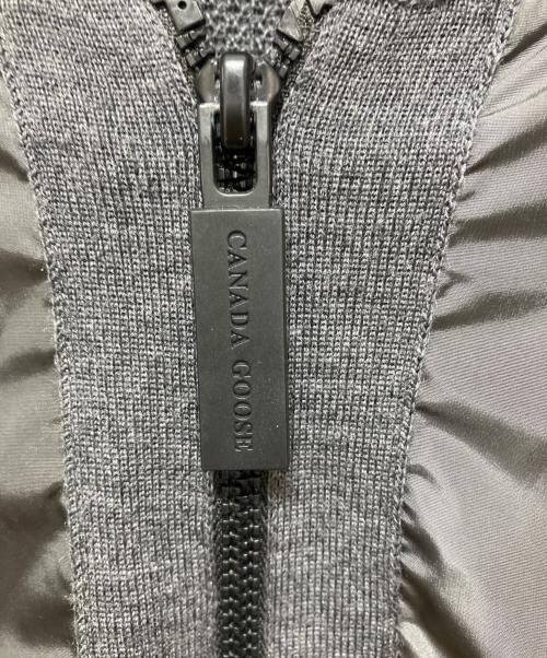 CANADA GOOSE（カナダグース）CANADA GOOSE (カナダグース) WINDBRIDGE FULL ZIP SWEATER グレー サイズ:２XLの古着・服飾アイテム