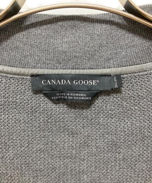 CANADA GOOSE（カナダグース）CANADA GOOSE (カナダグース) WINDBRIDGE FULL ZIP SWEATER グレー サイズ:２XLの古着・服飾アイテム