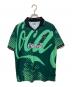 F.C.R.B.（エフシーレアルブリストル）の古着「Coca-Cola RETRO GAME SHIRT」｜グリーン