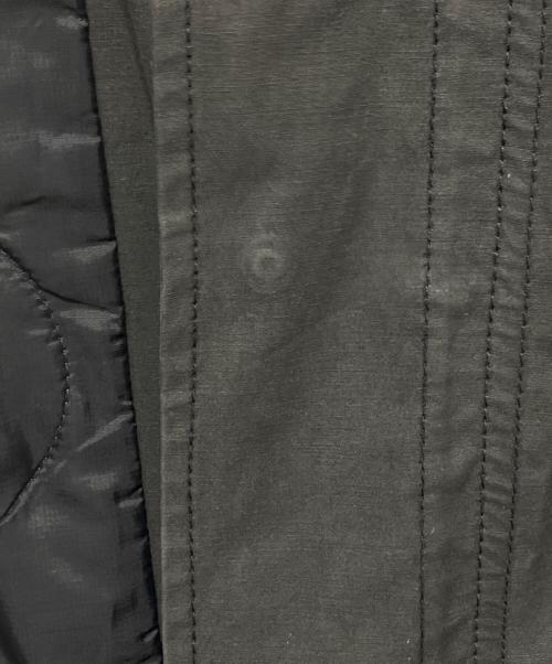 etsinta（エシンタ）etsinta (エシンタ) 切替マキシミリタリーコート ブラック サイズ:Freeの古着・服飾アイテム