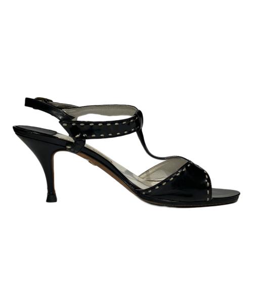 Manolo Blahnik（マノロ ブラニク）Manolo Blahnik (マノロ ブラニク) ヒールパンプス ブラック サイズ:23.5の古着・服飾アイテム