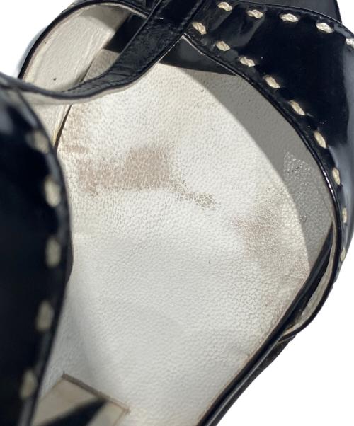 Manolo Blahnik（マノロ ブラニク）Manolo Blahnik (マノロ ブラニク) ヒールパンプス ブラック サイズ:23.5の古着・服飾アイテム