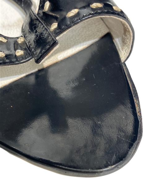 Manolo Blahnik（マノロ ブラニク）Manolo Blahnik (マノロ ブラニク) ヒールパンプス ブラック サイズ:23.5の古着・服飾アイテム