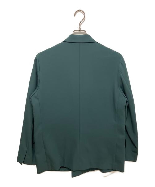 CULLNI（クルニ）CULLNI (クルニ) Double Satin ZIP Pocket Tailored Jacket グリーン サイズ:1の古着・服飾アイテム
