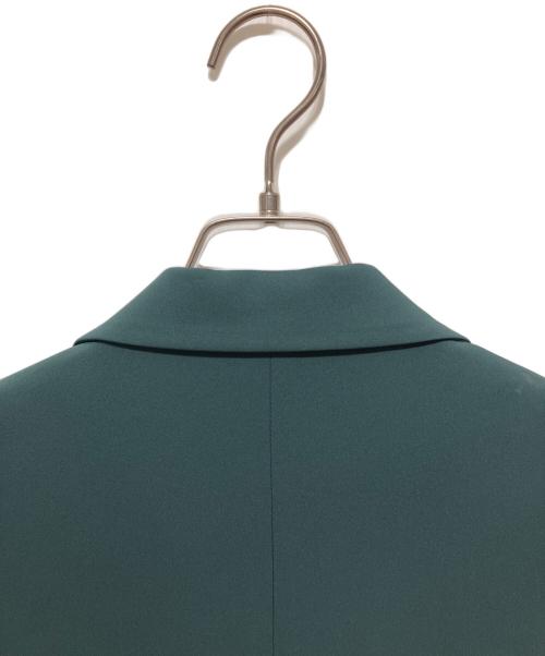 CULLNI（クルニ）CULLNI (クルニ) Double Satin ZIP Pocket Tailored Jacket グリーン サイズ:1の古着・服飾アイテム