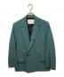 CULLNI（クルニ）の古着「Double Satin ZIP Pocket Tailored Jacket」｜グリーン