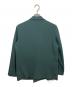 CULLNI (クルニ) Double Satin ZIP Pocket Tailored Jacket グリーン サイズ:1：12000円