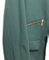 中古・古着 CULLNI (クルニ) Double Satin ZIP Pocket Tailored Jacket グリーン サイズ:1：12000円