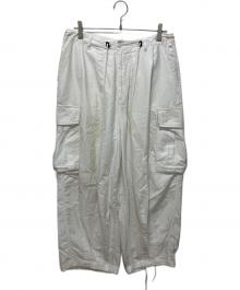 Needles（ニードルズ）の古着「H.D Pant」｜ホワイト