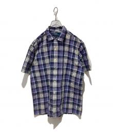POLO RALPH LAUREN（ポロ・ラルフローレン）の古着「チェックシャツ」｜パープル
